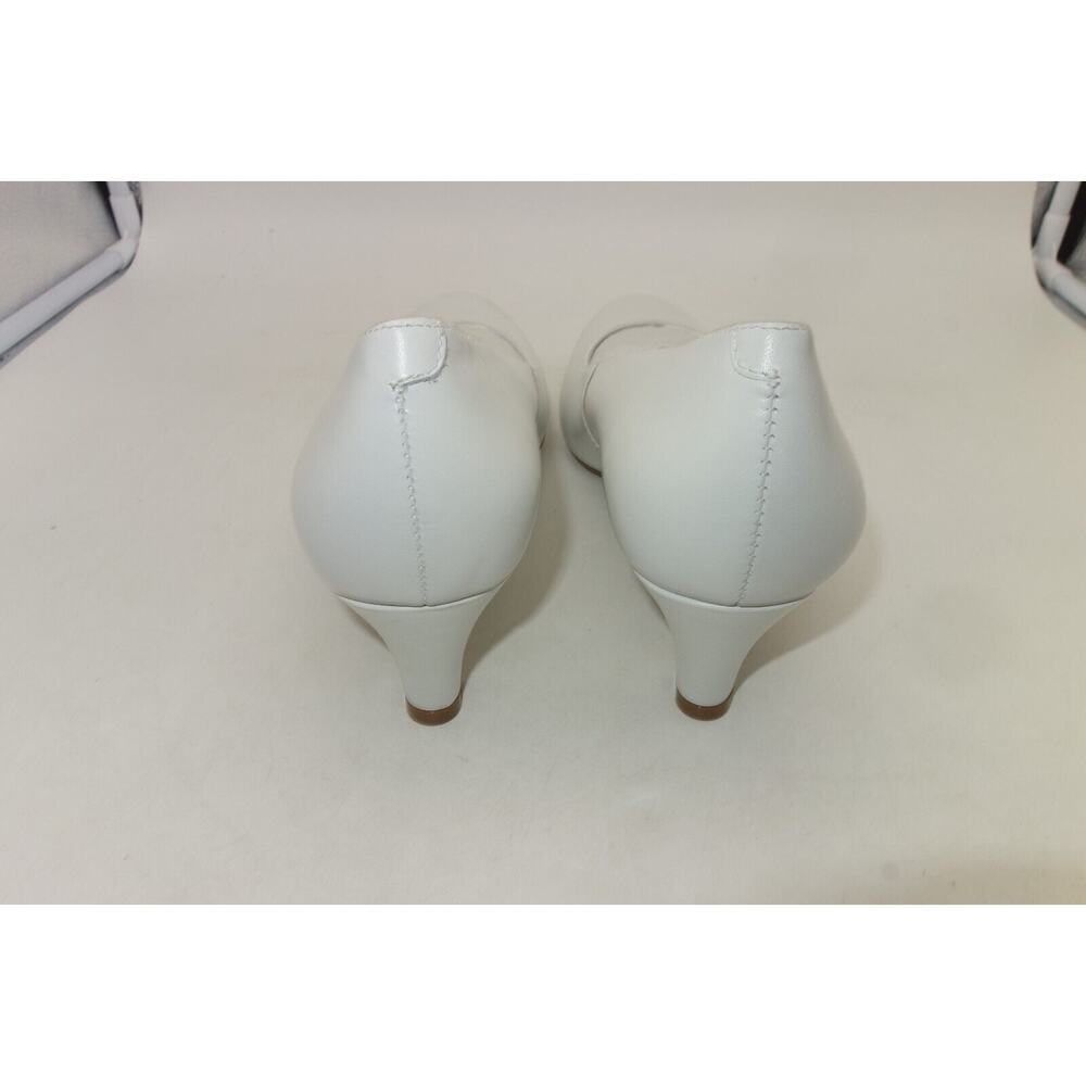 NEW Walking Cradles Joy Cashmere White Heels Pumps Women's 10 - Picture 5 of 7